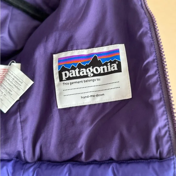 Patagonia Purple Puffer for your Little Bestie!